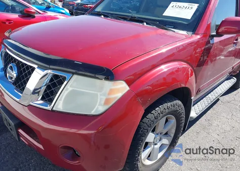 2008 Nissan Pathfinder Se из США, поврежденный, VIN 5N1AR18BX8C650773
